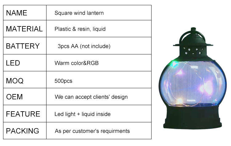 Factory wholesale holiday decorative lights custom Christmas seven lanterns incense burner shaped wind lanterns