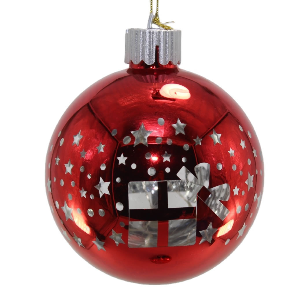 LED Christmas Glass Balls