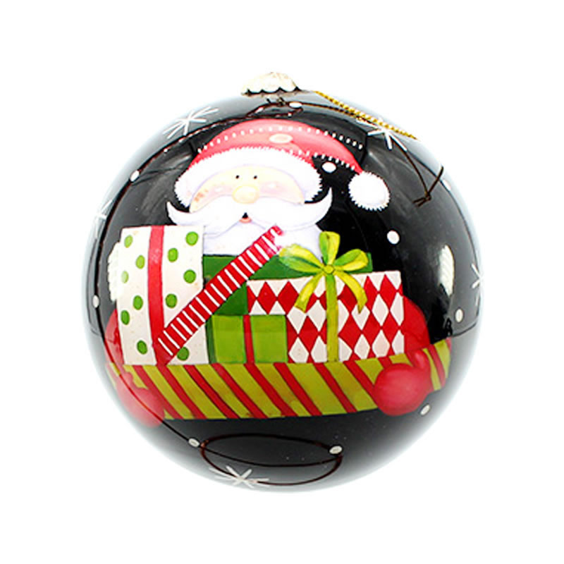 Christmas Painted Glass Balls