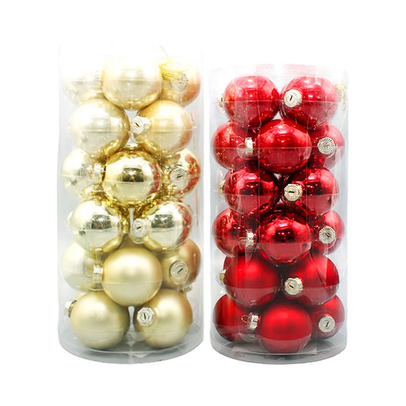 Christmas Glass ball Set