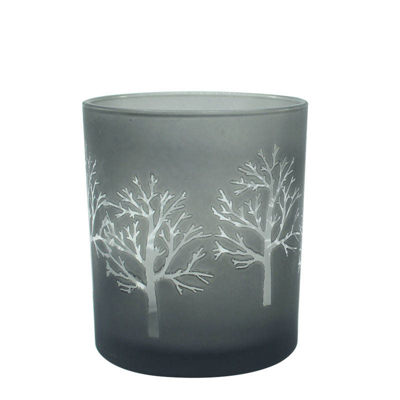 Christmas Home Decoration Glass Candle Cup