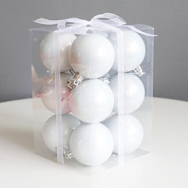 Christmas Tree Decoration Plastic Ball Set