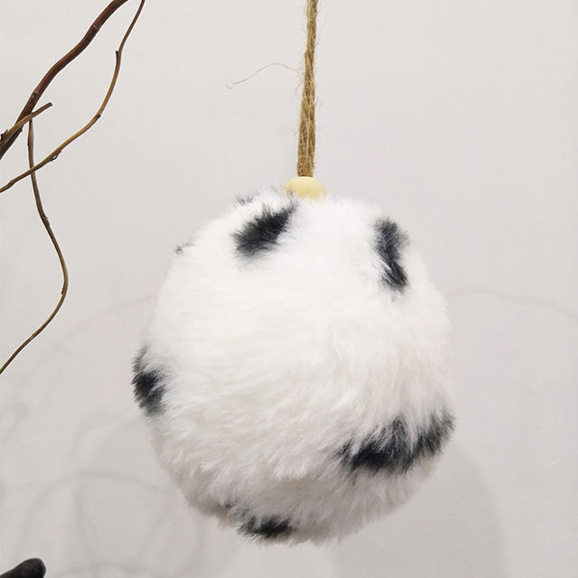 christmas knitted ball