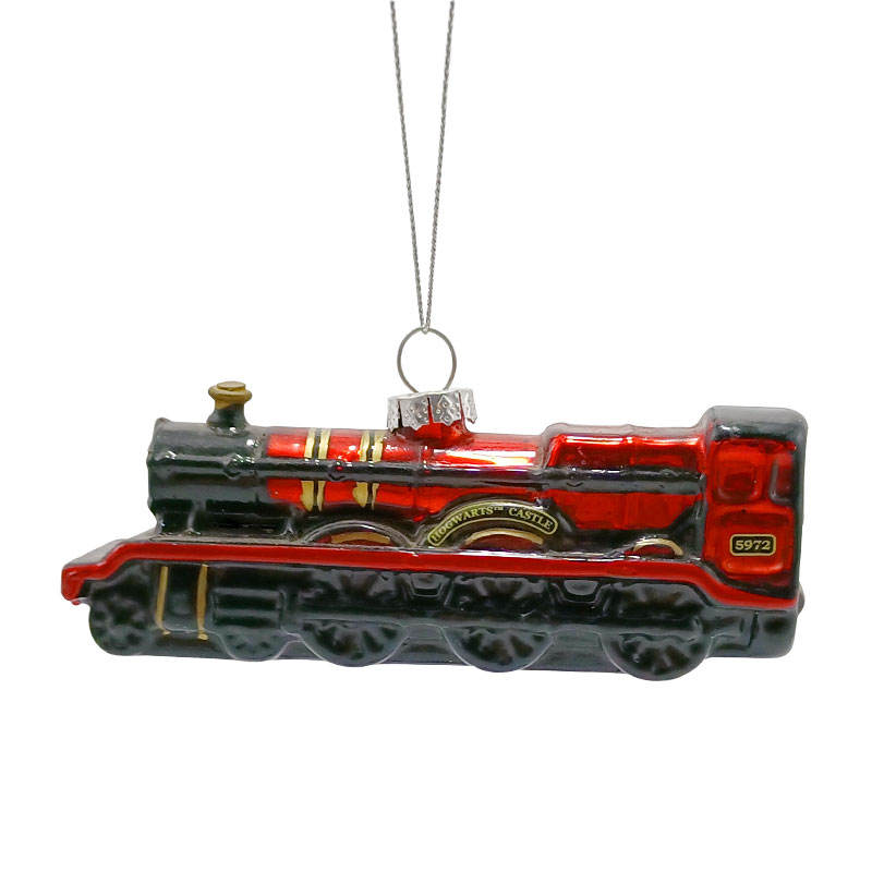 Christmas Tree Hanging Glass Car Pendant