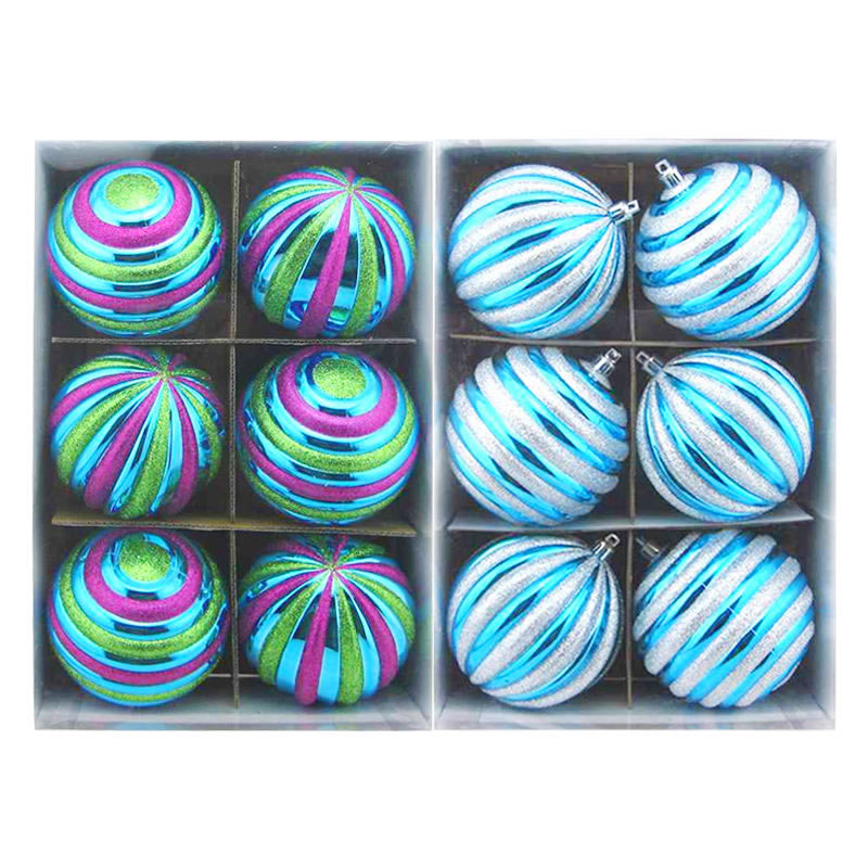 Box Christmas Tree Ornaments Ball Set