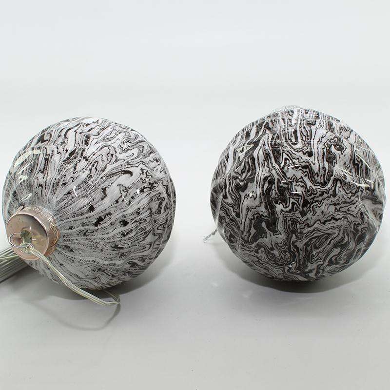 Water Transfer Printing Glass Christmas Lights Ball