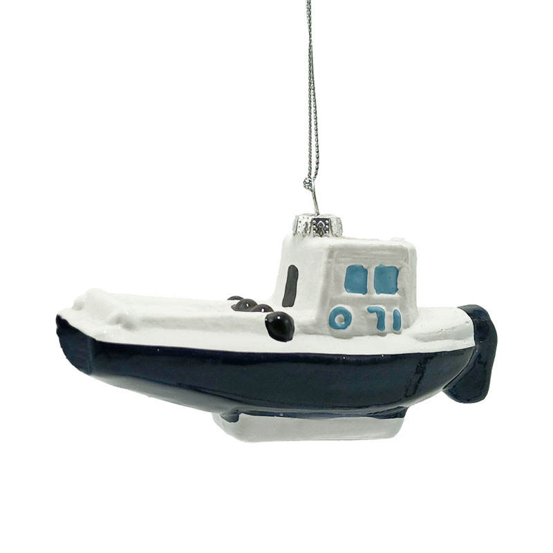 Christmas Tree Hanging Glass Car Pendant