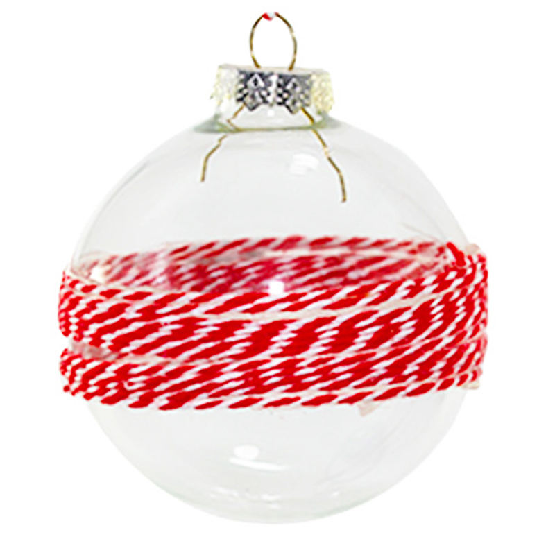 Clear Shatterproof Christmas Balls