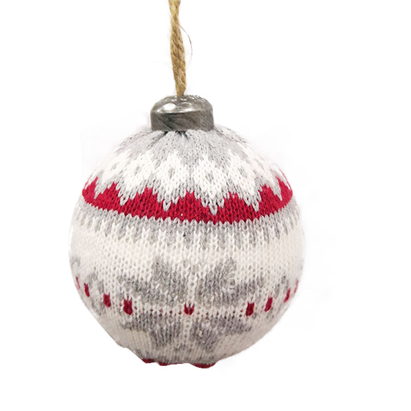 christmas knitted ball