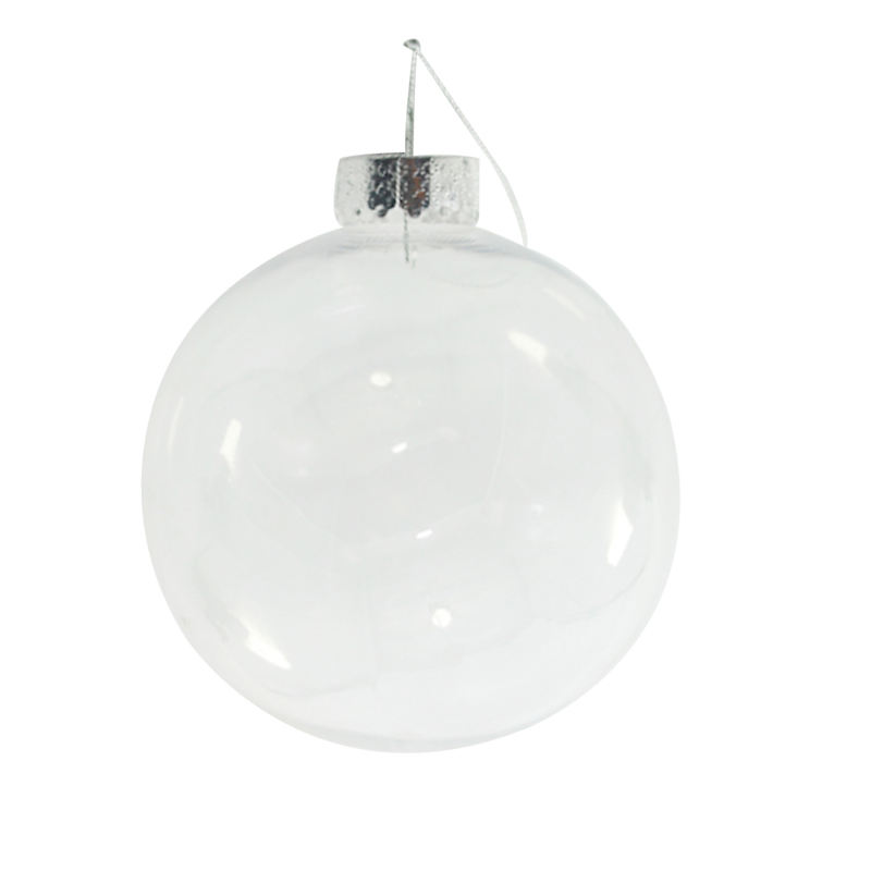 Clear Shatterproof Christmas Balls