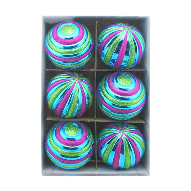 Box Christmas Tree Ornaments Ball Set