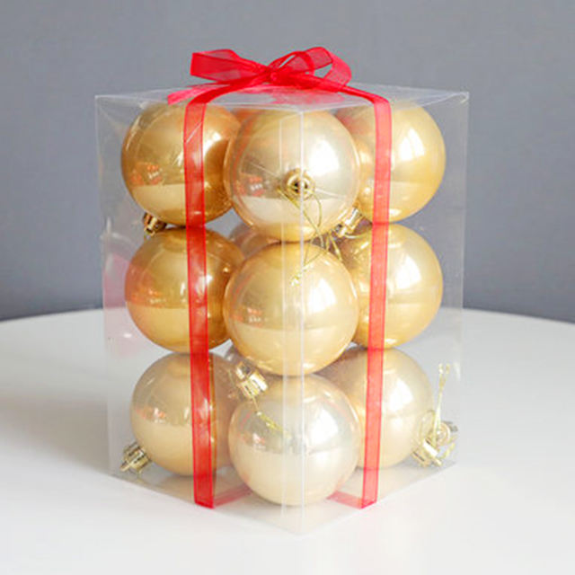 Christmas Tree Decoration Plastic Ball Set