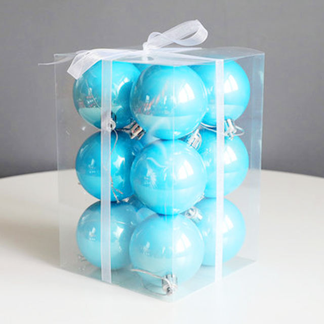 Christmas Tree Decoration Plastic Ball Set