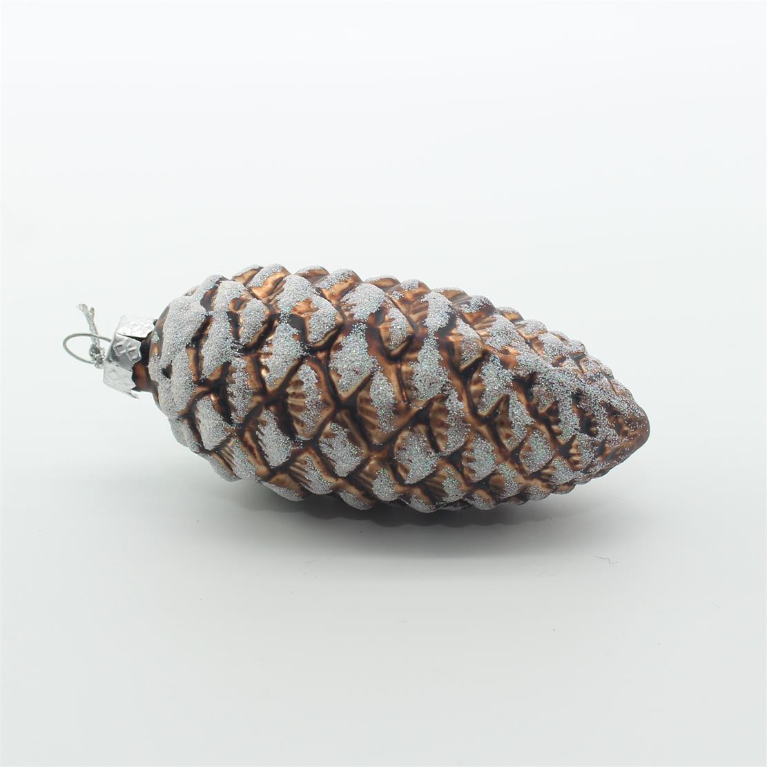 Christmas glass ornament