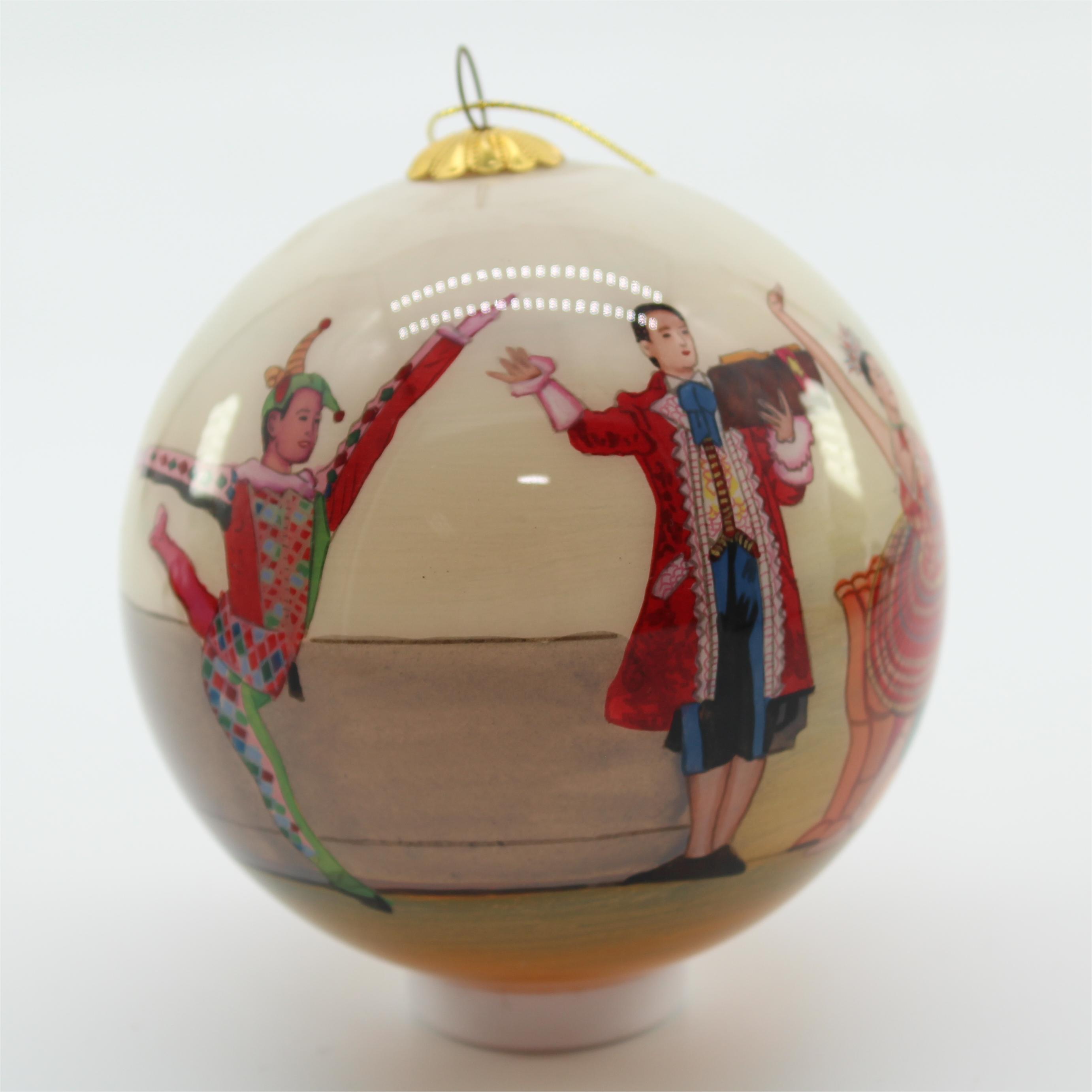 painted Christmas ball