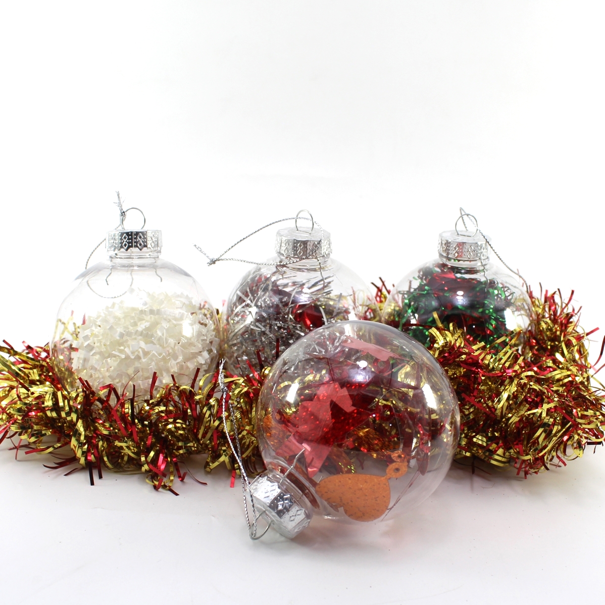 Balls Christmas Plastic 