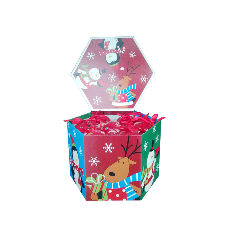 christmas paper wrapped balls