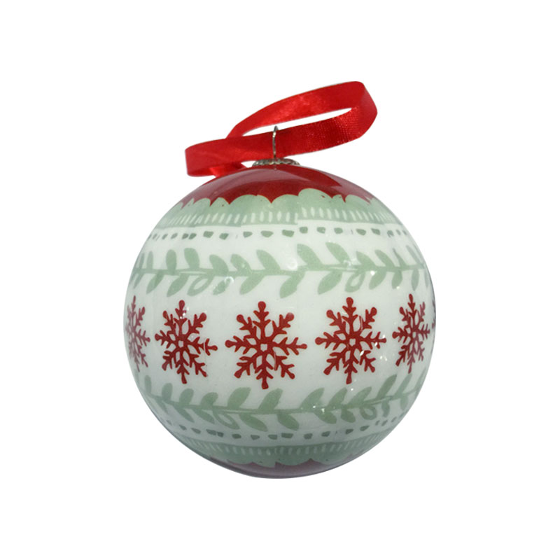 christmas paper ball