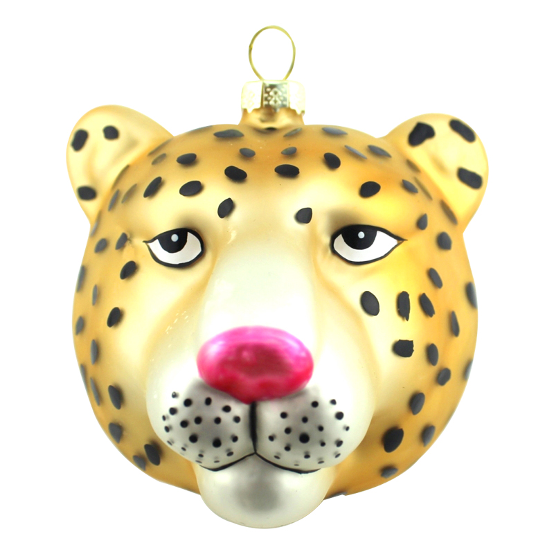 Christmas glass pendant
