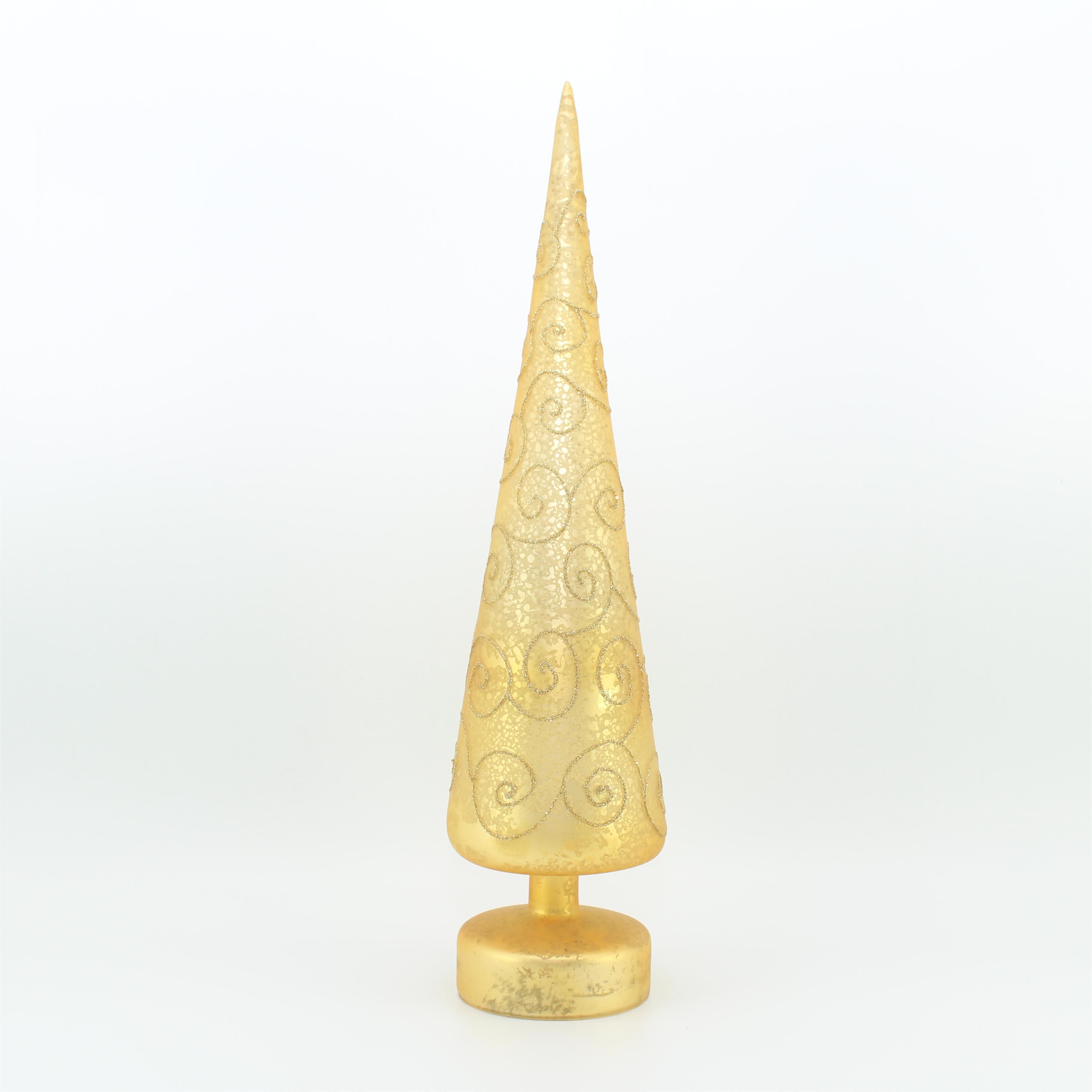 christmas glass tree top