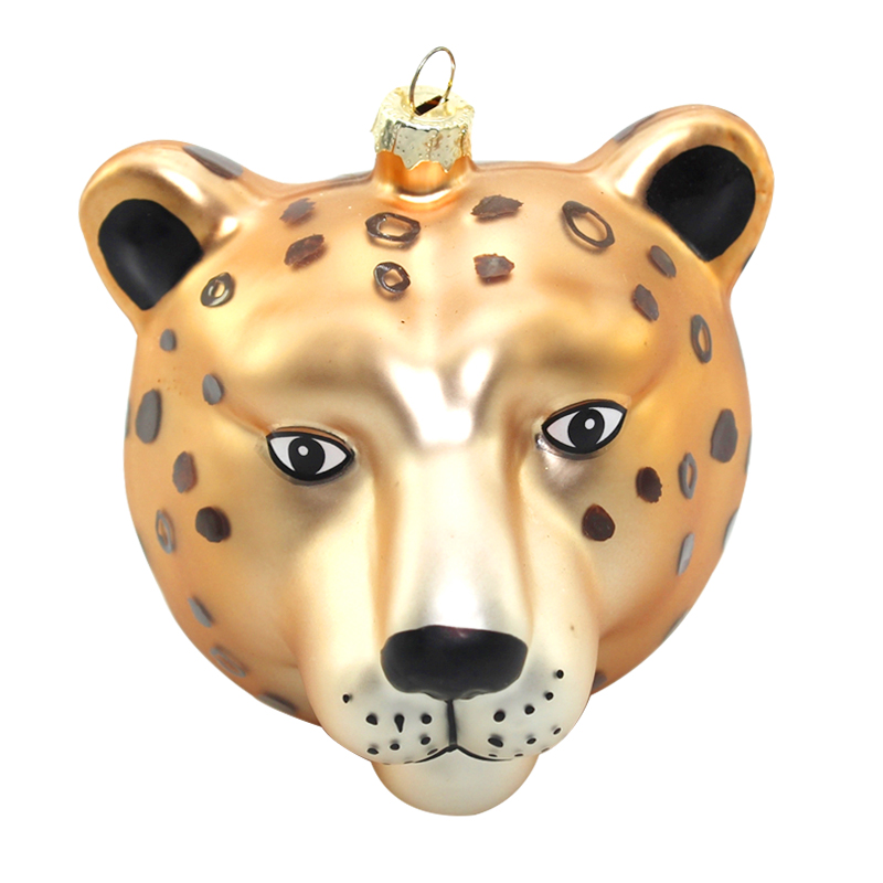 Christmas glass pendant