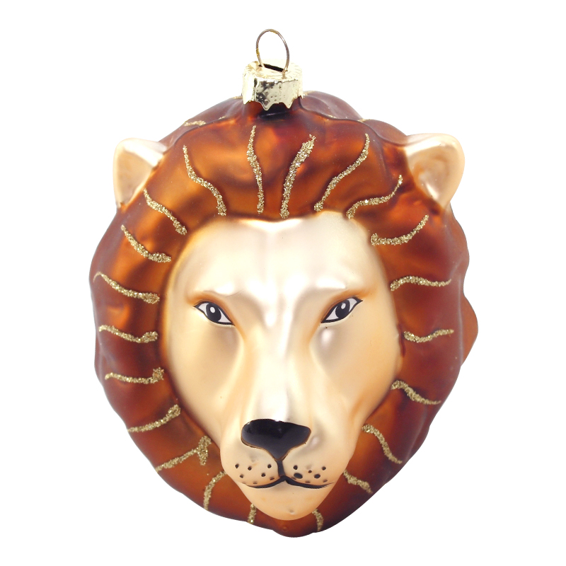 Christmas glass pendant