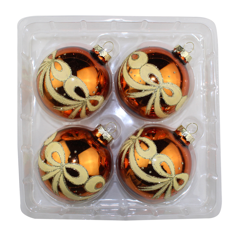 christmas ornament glass