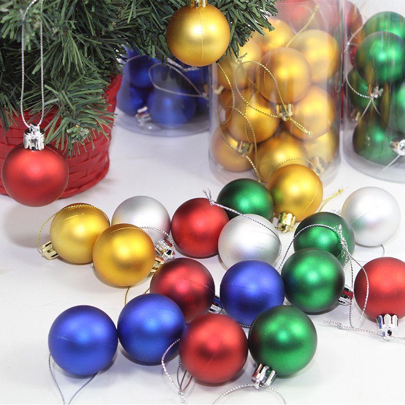 Christmas tree decoration plastic Christmas ball wholesale