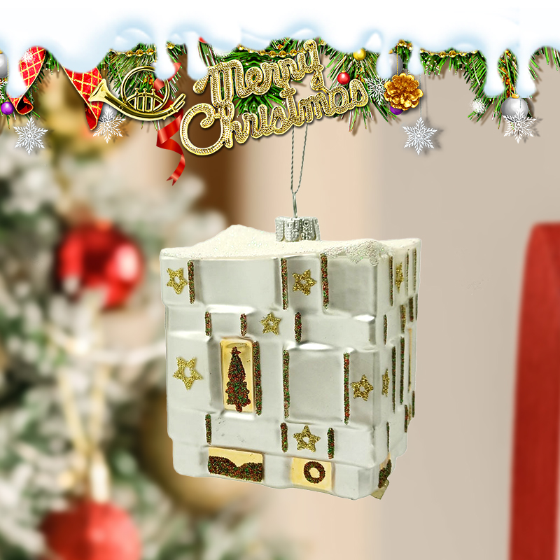 Exquisite Glass Building Ornaments