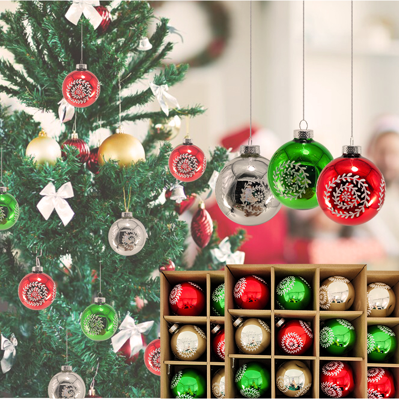 Enchanting Elegant Personalized Christmas Ornament