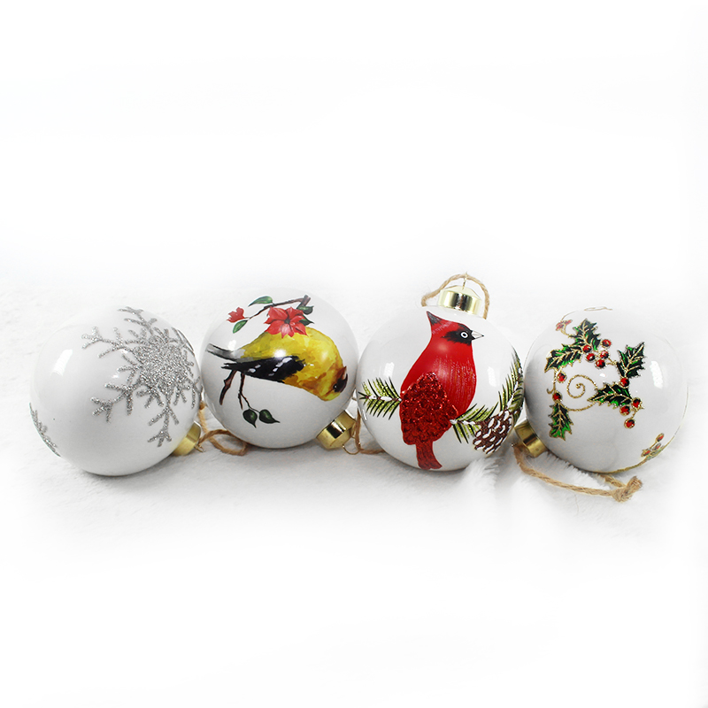 Christmas ceramic ball
