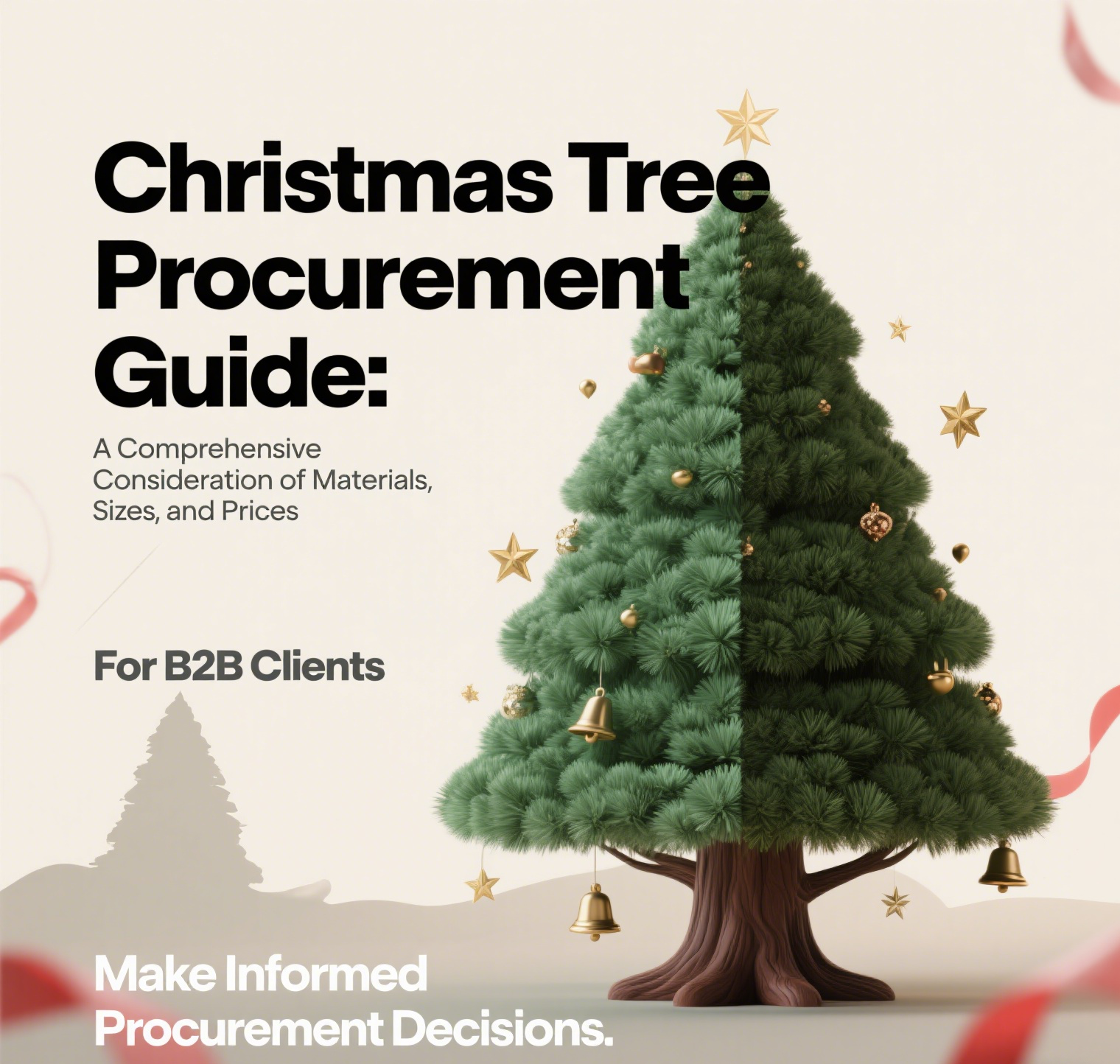 Christmas Tree Procurement Guide: A Comprehensive Consideration of Materials, Sizes, and Prices