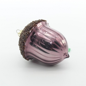 Christmas glass ornament 