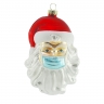 Christmas glass pendant