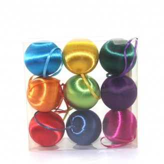 Christmas silk wave ball