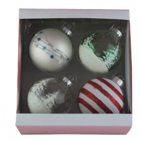Glass Christmas ball 