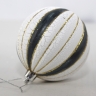 Gold Red Christmas ball