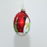Christmas Painted Glass ball