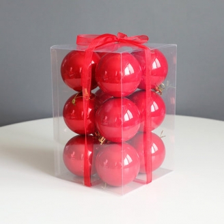 Christmas Tree Decoration Plastic Ball Set