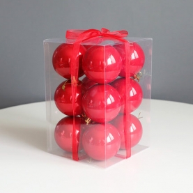 Christmas Tree Decoration Plastic Ball Set 