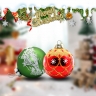  Bespoke Festive Red Glass Holiday Decor Ornaments
