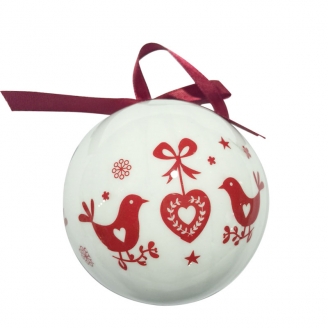 Christmas paper ball