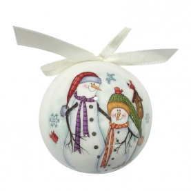 paper christmas ball 