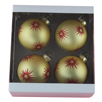christmas ornament glass