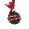 Custom Logo Christmas Plastic Balls
