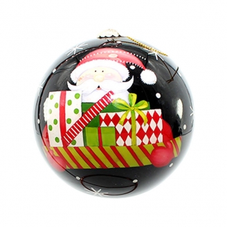 Christmas Painted Glass Balls