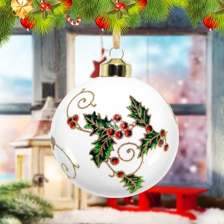 Ceramic Christmas Ball