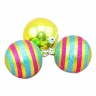 Christmas tree ornaments plastic balls
