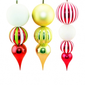 Christmas glass balls 