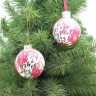 water transfer christmas ball